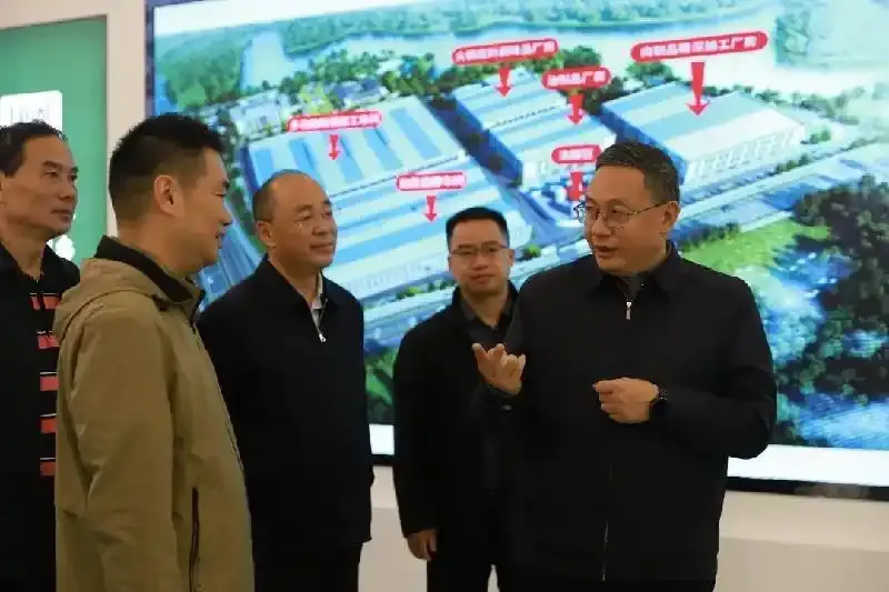 刘旭光赴武胜县开展调研暨投资考察 罗友平陪同(图3)
