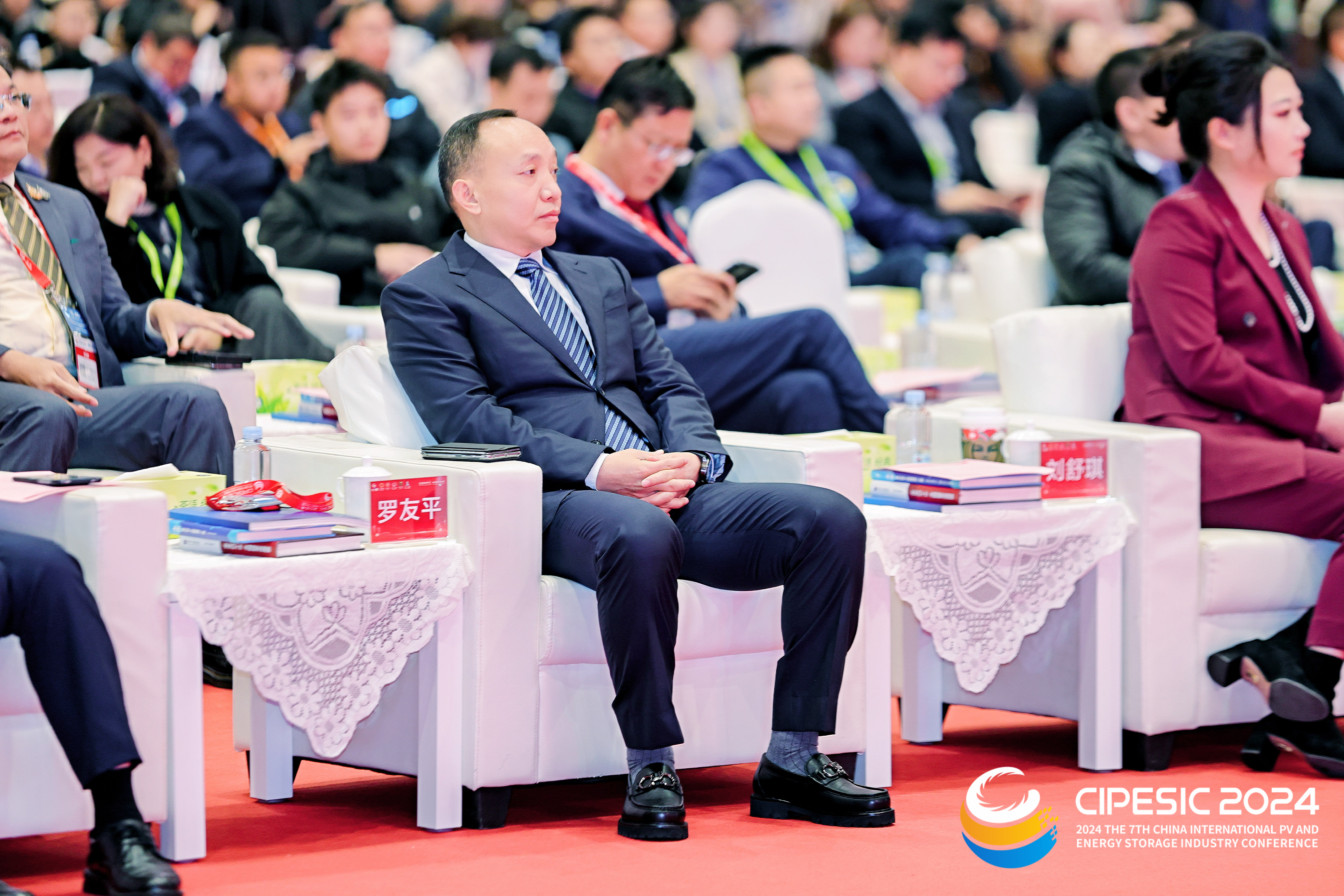 2024第七届中国国际光伏与储能产业大会在蓉举行,罗友平会长应邀参加大会(图3) 2024第七届中国国际光伏与储能产业大会在蓉举行,罗友平会长应邀参加大会(图3)