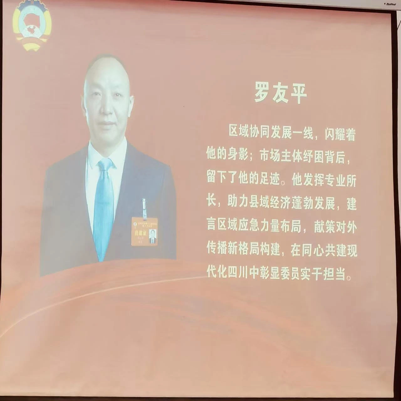 罗友平会长被评为2024年度省政协优秀履职委员(图1)